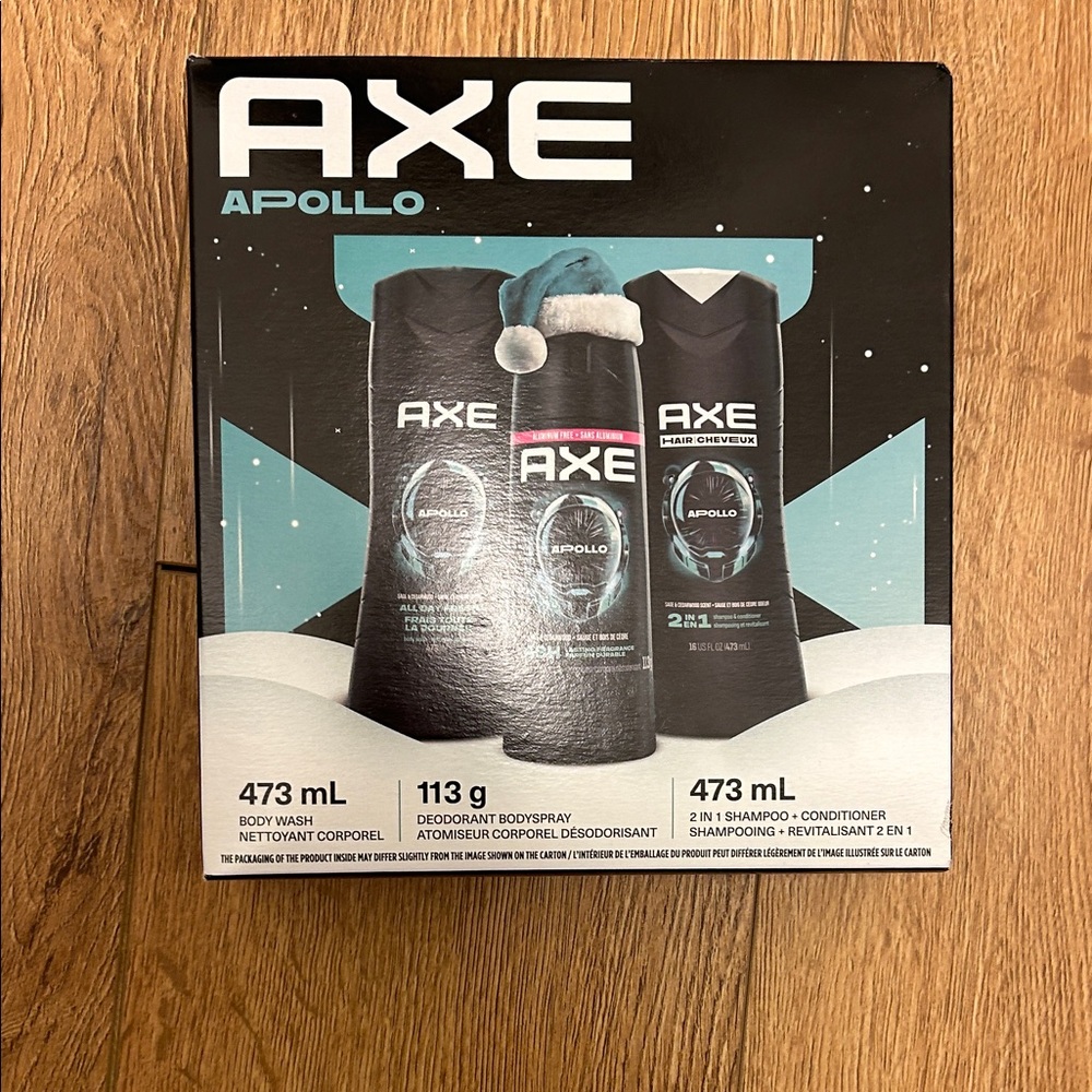 AXE Apollo Men's Grooming Set - Black